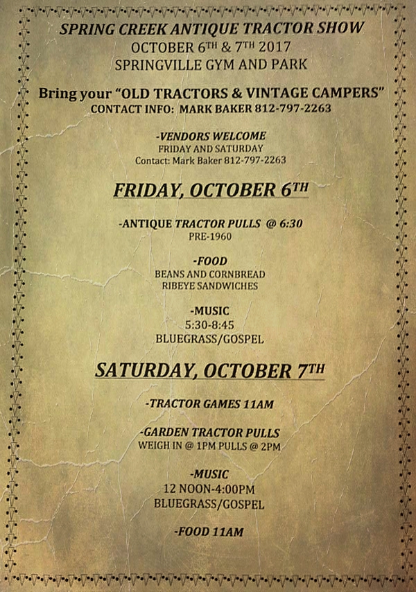 Springville, Indiana 47462 Community site