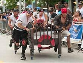 Springville Heritage Festival Bed Race